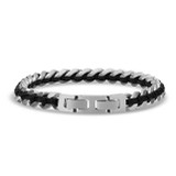 Montana Silversmiths Men's Wrapped In Leather Light Bracelet