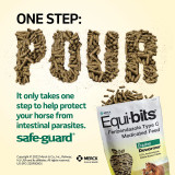 Safe-Guard Equi-bits Fenbendazole Type C Medicated Feed for Horses - 1.25 lbs.