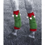 Tough-1 Holiday Elf Leg Wraps - 4 Piece Set