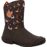 The Origianl Muck Boot Company Women's Chicken Print Muckster II Mid Boots