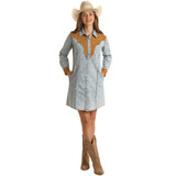 Panhandle Women's Western Yoke Dress