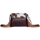 Myra Carved Blossoms Leather & Hairon Bag