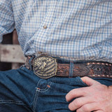 Montana Silversmiths Cowboy Since 1776 Attitude Belt Buckle