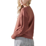Women's Soft Touch Cable Knit Sweater