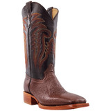 R. Watson Men's Smooth Ostrich 13" Exotic Cowboy Boots