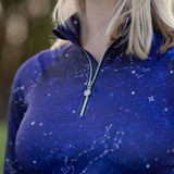 Dapplebay Women's Constellation 1/4 Zip Light Riding Top