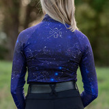 Dapplebay Women's Constellation 1/4 Zip Light Riding Top
