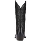 Ariat Men's Black Deertan Heritage R Toe Cowboy Boots