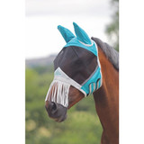 Shires Equestrian Fine Fly Mask With Ears & Nose Fringe