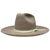 American Hat Makers Cresent - Flipped Brim Felt Fedora Hat