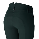 B Vertigo Women's Scarab Green Tiffany Silicone Knee Patch Breeches