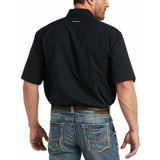 Ariat Men's Black VentTEK Classic Fit Short Sleeve Shirt
