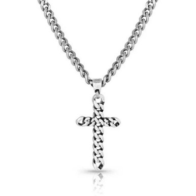 Montana Silversmith Rope Wrapped Cross Necklace - Centerville Western Store