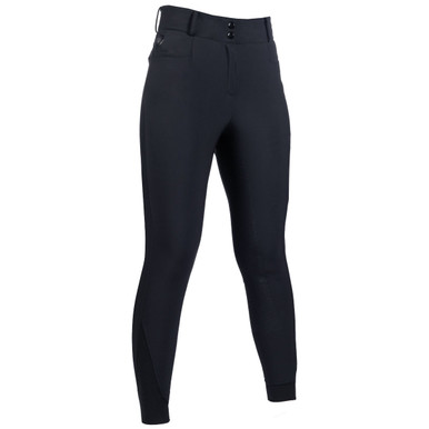 Horze Women's Mira Thermo Full Seat Breeches - Chocolate Martini