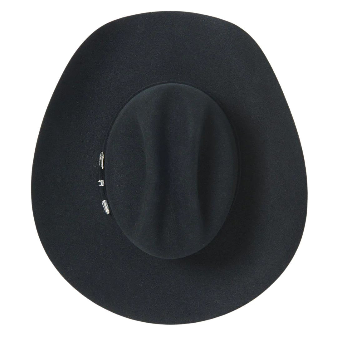 Chapeau de cowboy Stetson noir 6X feutre Skyline - Photo 4/6
