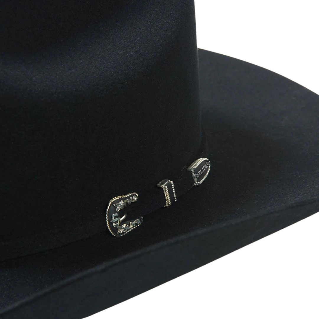 Chapeau de cowboy Stetson noir 6X feutre Skyline - Photo 5/6