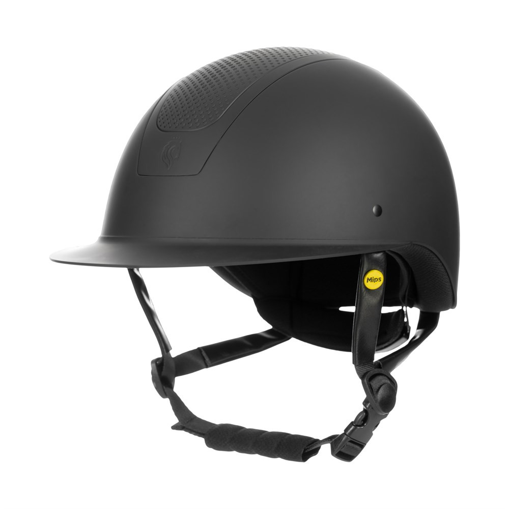 Equinavia Crown MIPS® Riding Helmet - Black/Black - Picture 2 of 6