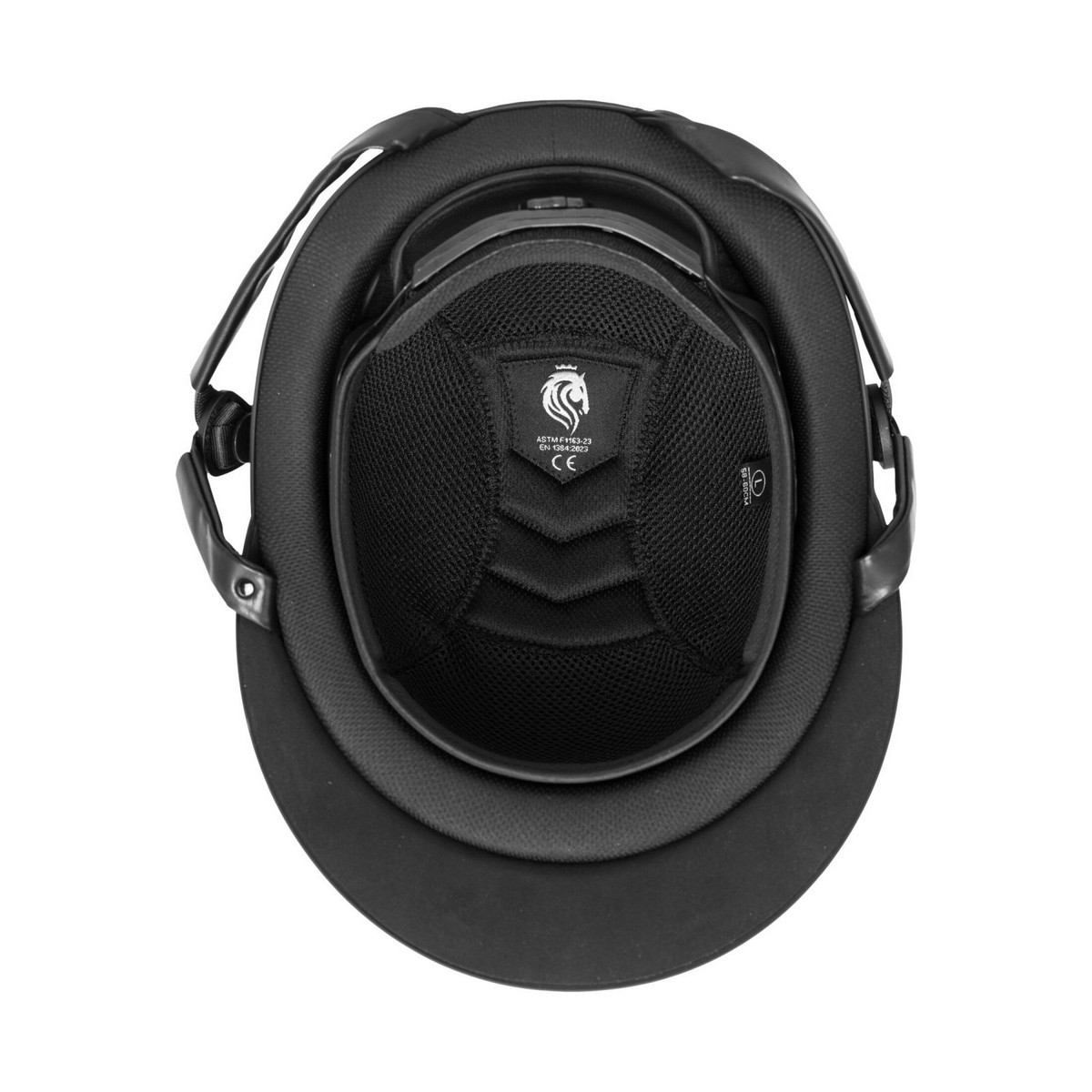 Equinavia Crown MIPS® Riding Helmet - Black/Black - Picture 5 of 6