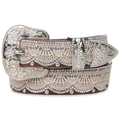 【MAISON MINED】23FW★ ANGLE WESTERN BELT MFDA3652__05234.1723827132.386
