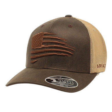 Ariat deals flag hat