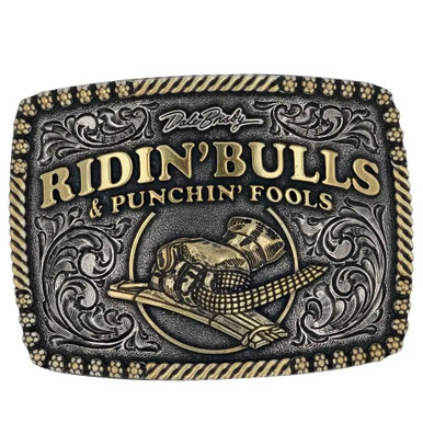 Christian Cowboy Attitude Belt Buckle