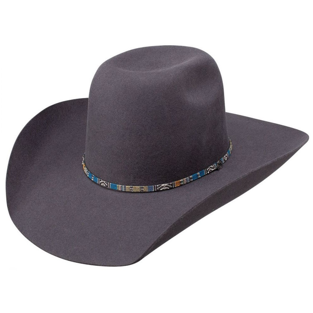 HOOey by Resistol Cowboyhut silber smoke 6x Wolle - Bild 3 von 3