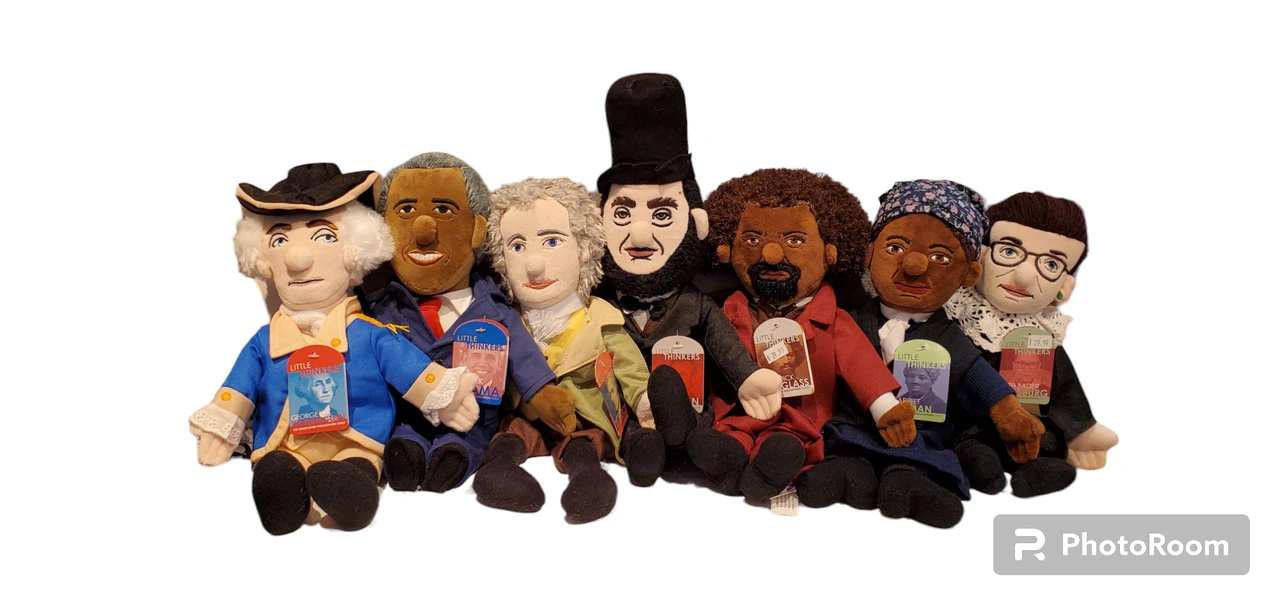 LITTLE THINKERS 4点さセットぬいぐるみ Little Plush Thinkers LITTLE THINKERS 4点さセットぬいぐるみ Little Plush Thinkers