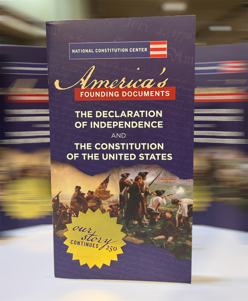 Single Pocket Constitution with Declaration of Independence