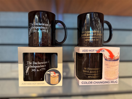 Color Changing Mug - Declaration of Independence / Constitution Color Changing Mug - Declaration of Independence / Constitution