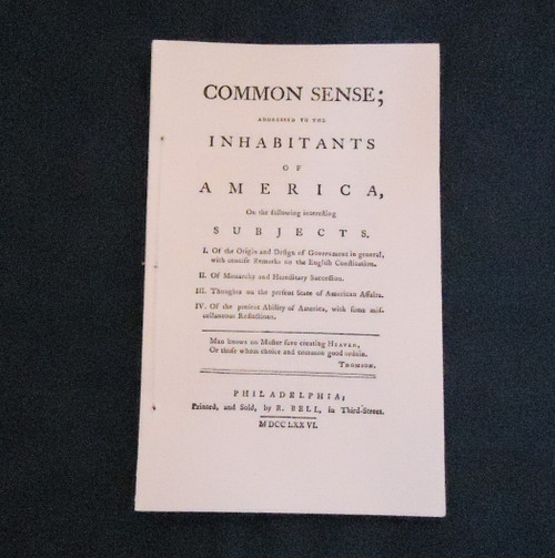Thomas Paine's Common Sense