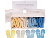 Let The Aventure Begin Baby Boy Sock Posy Nappy Cake 2 tiers