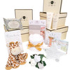 3 Tier New Baby Gift Hamper Box Giraffe