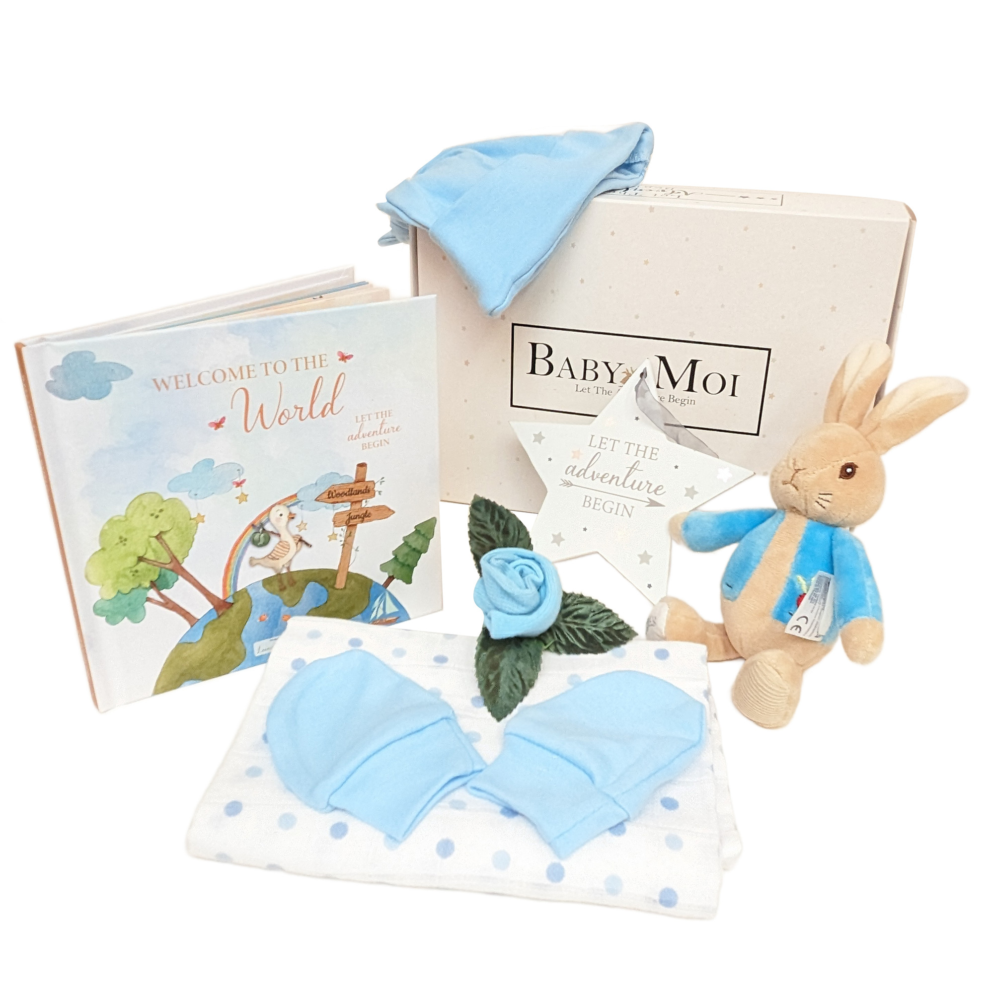 Its' a Boy baby Gift Set Peter Rabbit