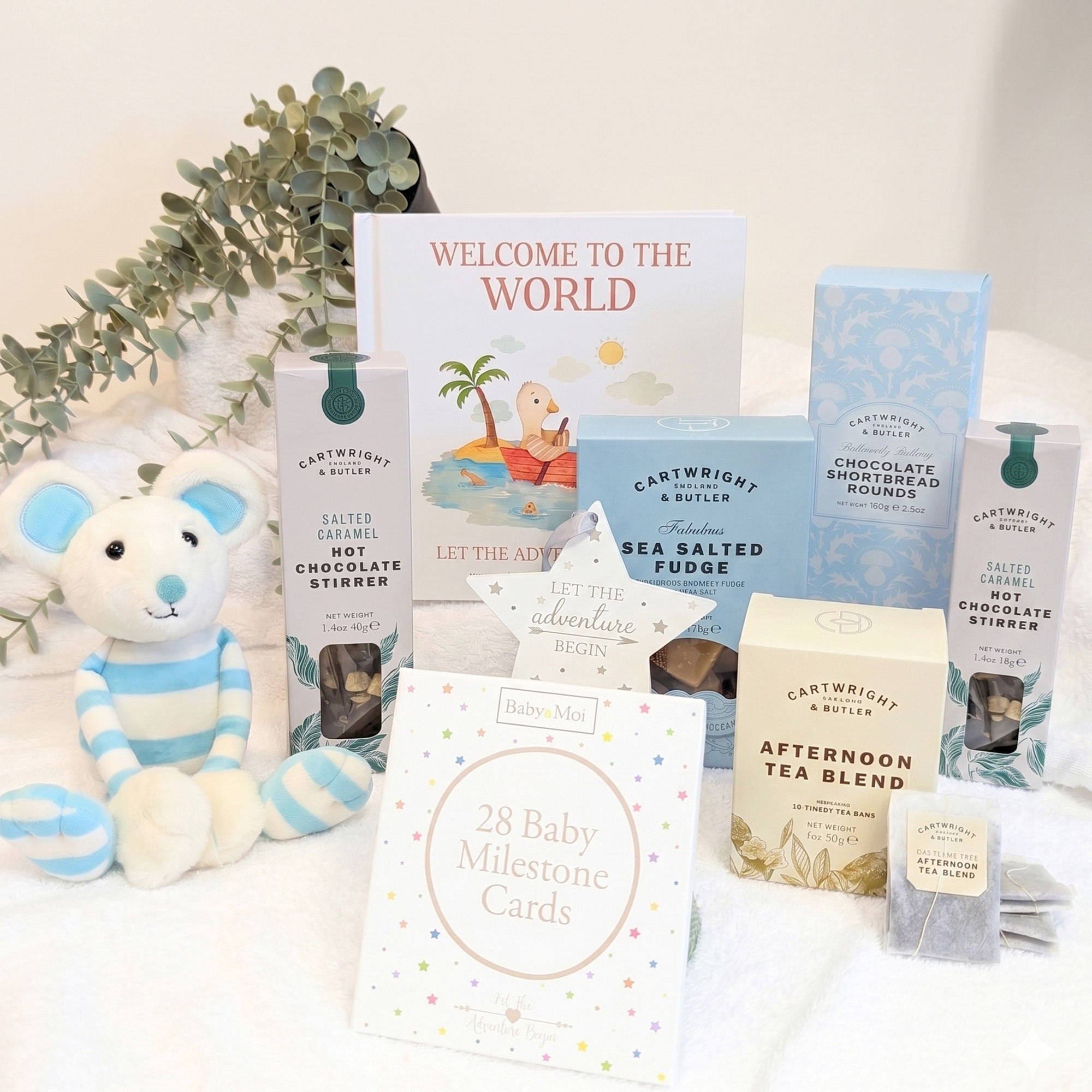 Baby Boy & New Parents Little Treat Gift Hamper