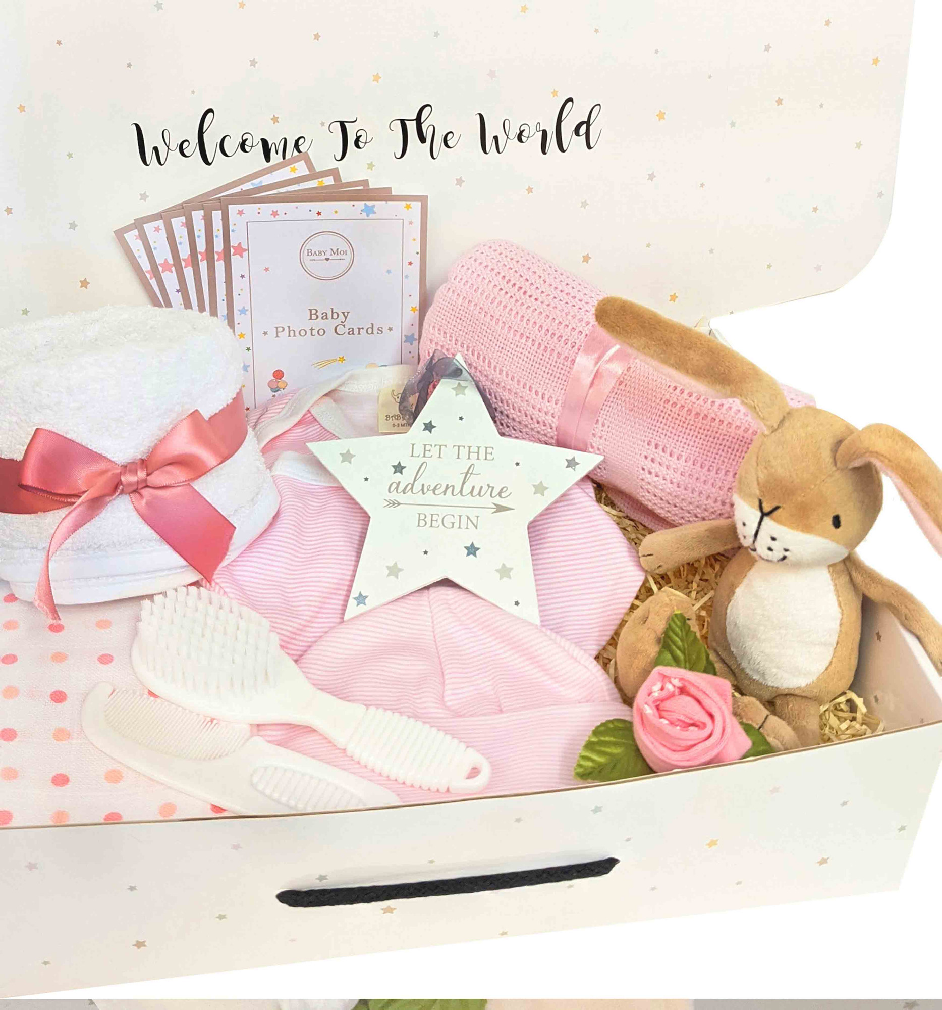 New Baby Girl gift basket - Value