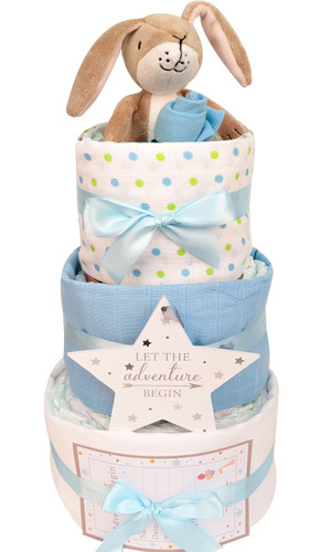 Paddington Bear Boy Nappy Cake, Baby Shower Gift India | Ubuy