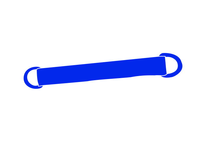 Ancra ANC002 50mm x 0.5m J Hook Tail Strap - ANC Distribution