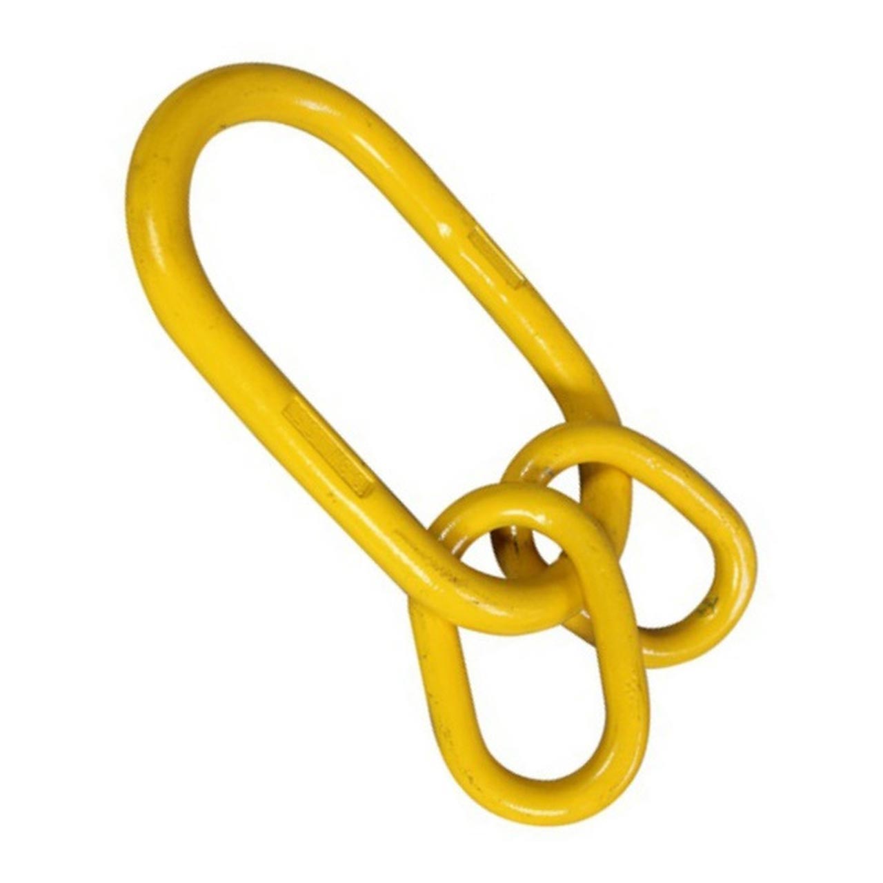 Ancra 10mm Grade 80 Multi Oblong Link Yellow Powder Coated