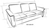 Kinnect Lexington Sofa Bark