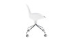 Zamoo guest chair on casters White