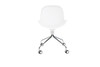 Zamoo guest chair on casters White