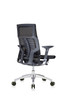 Powerfit Black frame Mesh chair by Eurotech