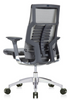 Powerfit Black Frame Fabric Seat chair by Eurotech