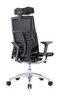 Powerfit Black Frame Mesh W/Headrest chair by Eurotech