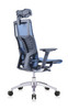 Powerfit Black Frame Mesh W/Headrest chair by Eurotech