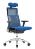 Powerfit Black Frame Fabric Seat W/Headrest chair by Eurotech