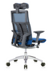 Powerfit Black Frame Fabric Seat W/Headrest chair by Eurotech