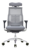 Powerfit Black Frame Fabric Seat W/Headrest chair by Eurotech
