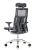 Powerfit Black Frame Fabric Seat W/Headrest chair by Eurotech