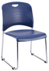 Aire S5000 Plastic Stacking Chair (Set of 4) by Eurotech